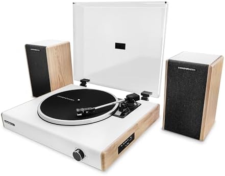 Energy Sistem Woodspin Tocadiscos Vinilo Bluetooth con Altavoces ...