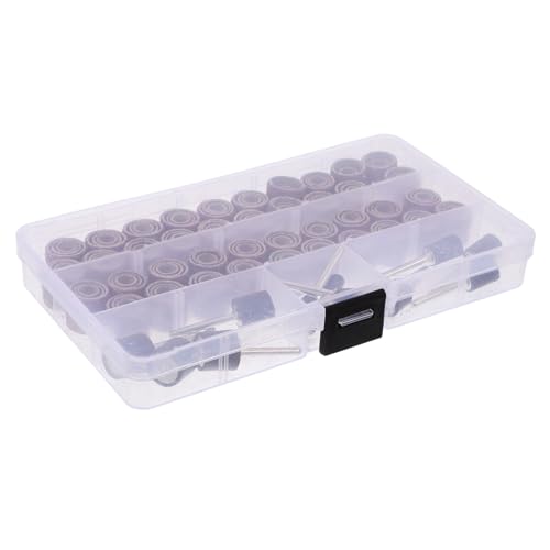 Housoutil 132pcs Sanding Drum Kit Sanding Sleeves and Drum Mandrels Set for Rotary Tool Electric Spindle Sander Accessories Drill Press Sanding Drum Kit