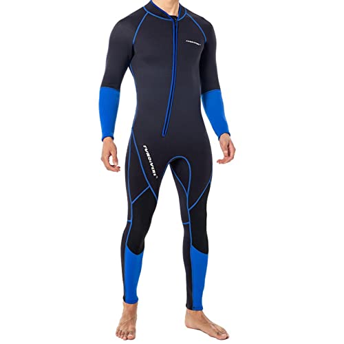 Chaqueta Wetsuit Top para Hombre 3mm Neopreno, Traje de Buceo con Cremallera Frontal y Mangas Largas para Natación, Snorkel, Buceo y Surf miniatura 6