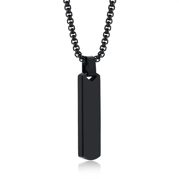 MEENAZ Bar Pendant for Men Combo Black Silver chain for men Boys boyfriend gents locket for men Necklace for men Boy Stainless Steel neck chain mens chains fashion Long Stylish neck chains Hip hop 127 (B0CXPY32KR) Amazon Price History, Amazon Price Tracker