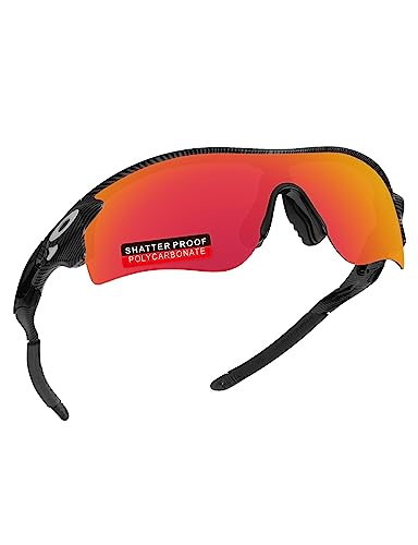 Image of PRO+ Polycarbonate Replacement Lenses & Rubber Kits for Oakley RadarLock Series Sunglasses