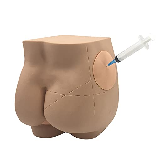 Image of Hip Injection Training Simulator, Buttock Muscle Injection Practice Model For Medical Students Or Nurses Teaching Model, IV Practice Start Kit skin