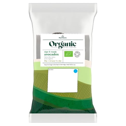 Morrisons Organic Ripe & Ready Avocado Pack of 2