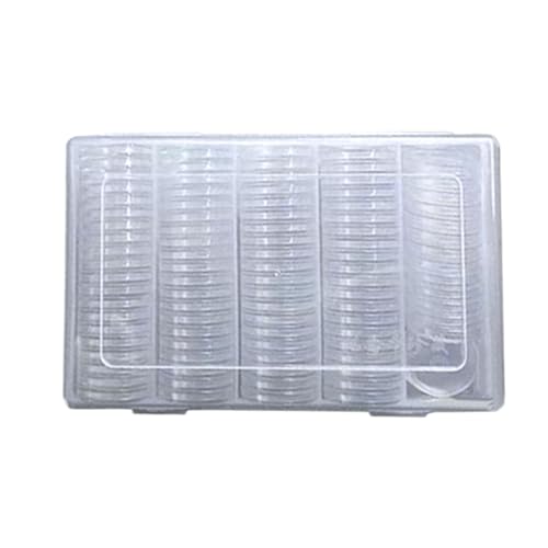Organizes Up to 100: This collection holder fornisce spazio per fino a 100 helping keep your silver dollars quarters token and souvenir neatly stored and easy to access