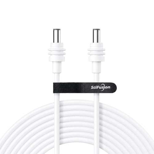 Image of Starlink Mini White Power Cable 32FT /10M, 18AWG DC5521 Replacement