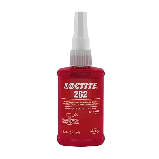 Loctite 26231 Red 262 High-Strength Threadlocker, 1.69 fl. oz. Bottle