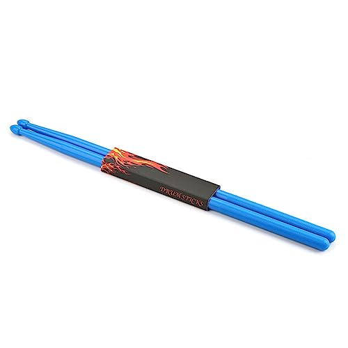 Par de baquetas de nylon para percusión, color celeste miniatura 5