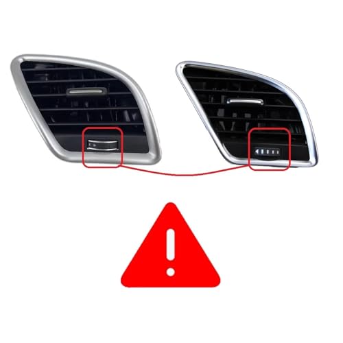 Rejilla de ventilación derecha para salpicadero de coche compatible con A4 B8 5