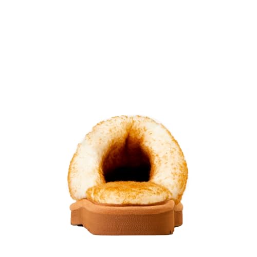 ARIAT Women's Jackie Square Toe Embossed Warm Soft Comfortable Full-Grain Leather Indoor Outdoor Slippers2