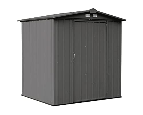 ARROW 6' x 5' EZEE Galvanized Steel Low Gable Shed...