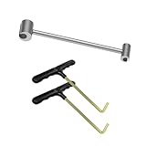 VVOKGO Door Hinge Adjustment Tool, Hinges Gap Adjusting Wrench, Knuckle Bender for Flag Hinges of Residential, Fire, Security, Clean-Room Doors