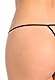 Teyli Damen Ouvert Tanga - Tanga String mit Streifen - String Tanga für die mutige Frau - Strings Damen
