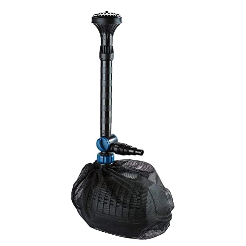 Oase 34876 Pumpenschutzbeutel, schwarz, 50 x 50 cm - Einsatz bei Tauchmotorpumpen, Grobschmutzdurchlass max. 1,5mm