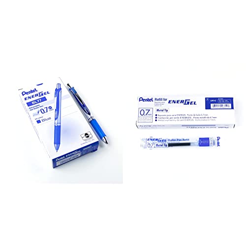 Pentel EnerGel RTX Bolígrafo Retráctil Gel Líquido 0.7mm miniatura 1