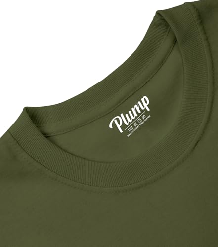 Image of Plump Unisex's Solid Regular Fit T-Shirt