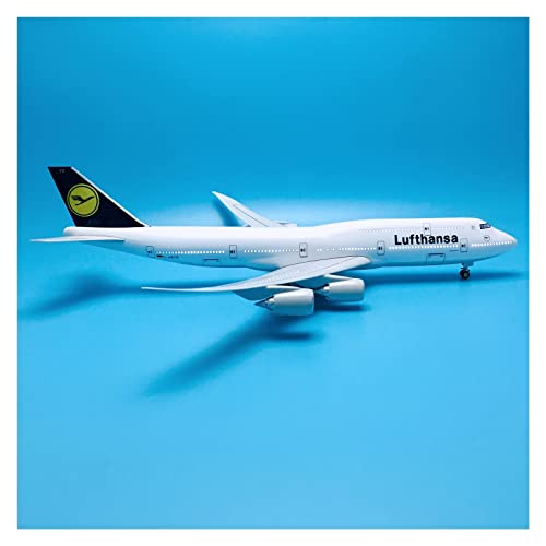 Avión con luz LED Boeing B747-8 kit de plástico miniatura modelo hobby 5