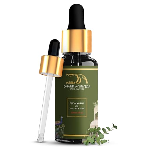 Eucalyptus Essential Oil With Dropper - 100% Pure Natural Undiluted And Plant Based - Premium Grade Aromatherapy For Skin & Hair Care, and Massage - 30ml