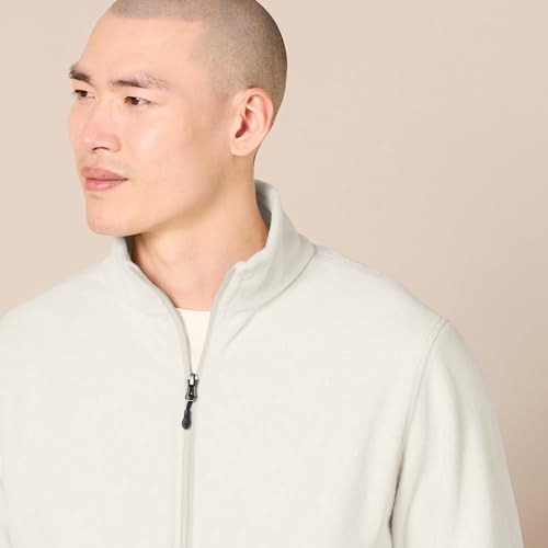 Image of Amazon Essentials Men's Full-Zip Polar Fleece Jacket, Warm, Soft with Zippered Pockets for Cold Outdoor Weather (Available in Big & Tall)