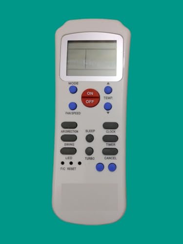 Image of AMAZOR Air Conditioner Remote Compatible for (Carrier Ac Remote R14A /E Model 82)