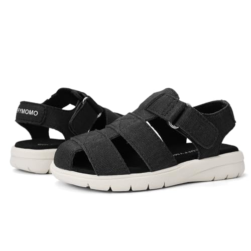 Luffymomo Boys Girls Sandals Closed Toe Lightweight Shoes Adjustable Beach Summer Sandal for Toddler Kids3