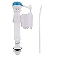 Toilet Flush Valves, Toilet Push Button Fill Valve Dual Flush Cistern Syphon Toilet Cistern Universal Replacement Toilet Part (plastic)