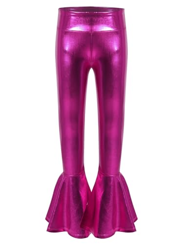 Ensemble danse jazz enfant fille 7-8 ans avec top fuchsia