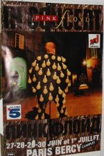 Poster géant Pink Floyd 1989 affiche de collection rock