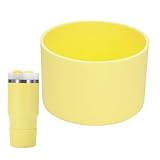 Boot for 14 oz Stanley Cups, Silicone Boot for Stanley Quencher 14 Ounces, Bottom Protector Accessory for 14oz Stanley's Tumbler (Pomelo, 14 Ounces)