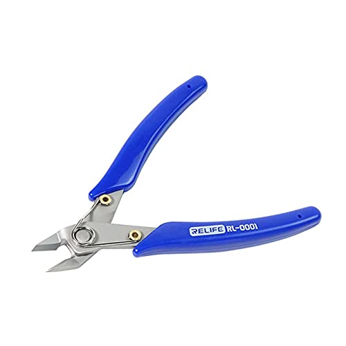 HJTYQS 5 inch High Precision Cutting Pliers Mobile Phone Repair Tool Electric Wire Line Cable Cutters Snip Nipper (Color : RL001)