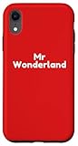 Fácil instalación Carcasa para iPhone XR Diseño simple de Mr Wonderful, solo texto