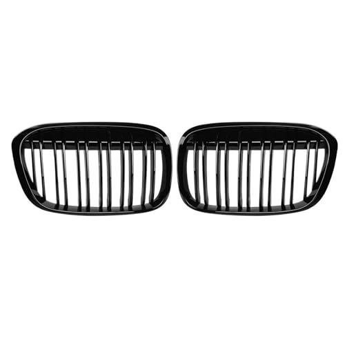 Grilles Capot Voiture Double Latte et Calandre Avant BMW F48 F49 X1 2016-2019 Noir