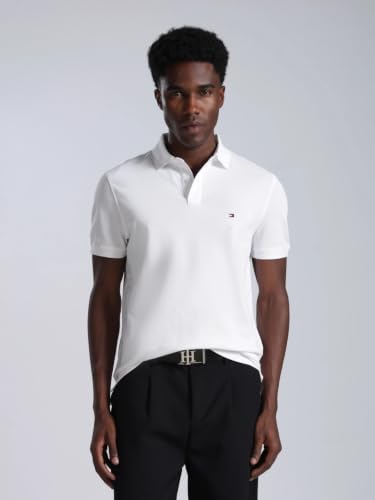 Image of Solid Regular fit Cotton Polo t-Shirt