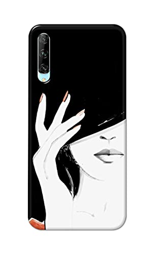 Image of PRINTFIDAA Photo of Beautiful Girl Hard Back Cover for Huawei Y9S (2019) Back Cover -(P6) KAT1005