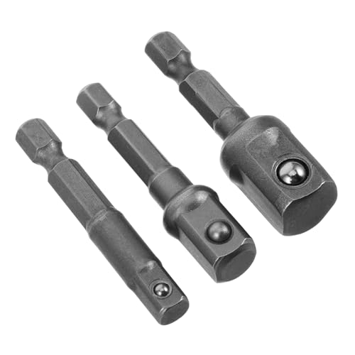 HOLIDYOYO DIY Power Drill Socket Adapters High Torque Socket Adapter Kit for Drill Wrench Extender Tool