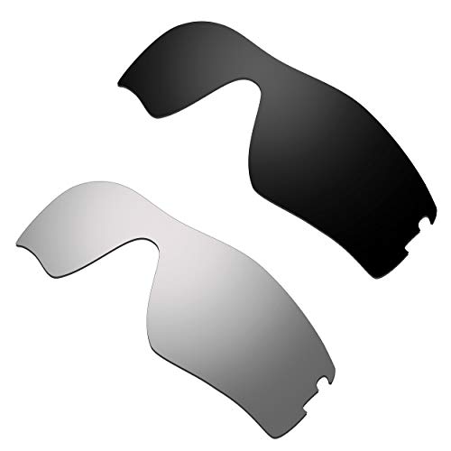 Lentille Oakley Radar Pitch rechange noir titane anti-éblouissement