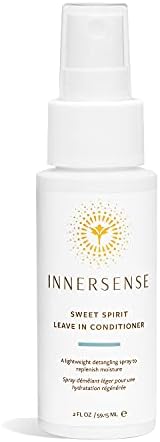 INNERSENSE Organic Beauty - Natural Sweet Spirit Leave-In Conditioner | Non-Toxic, Cruelty-Free, Clean Haircare (2oz)