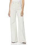 Standard G-STAR RAW Womens Deck Ultra High Waist Wide Leg Jeans, Beige (Ecru C777-159), 32W / 34L