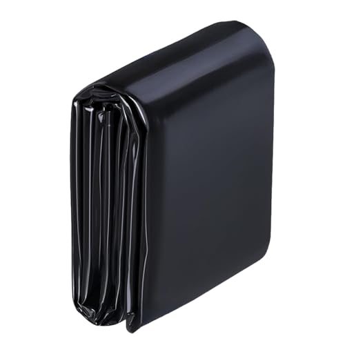 Sightday Teichfolie 2x2M,Schwarz Vorgeformte Hochleistungsfolie,0.2MM Stärke Kleine Teichplane,Kann Deutlich Gesehen Werden Teichfolie Restposten,Für Wasser Garten Brunnen,Koi Fische