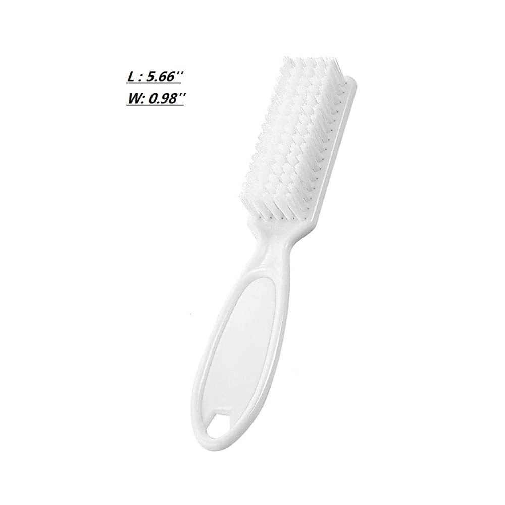 SQULIGT 12 cepillos de uñas para limpiar las uñas, cepillo de limpieza de agarre para uñas y pies, cepillo de polvo de uñas, herramientas de manicura y pedicura, cepillo de fregar para mujeres y