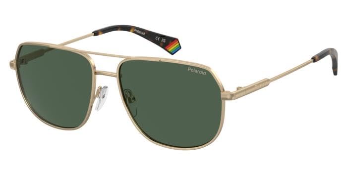 POLAROID, GAFAS DE SOL, PLD 6195/S/XN, GOLD, 58, (UNISEX ADULT)