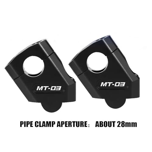 Pontet de Guidon MT03 Réhausse de Précision Aluminium Yamaha - 2