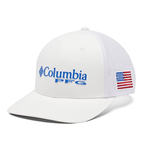 Image of Columbia Unisex Adult PFG Logo Mesh Ball Cap