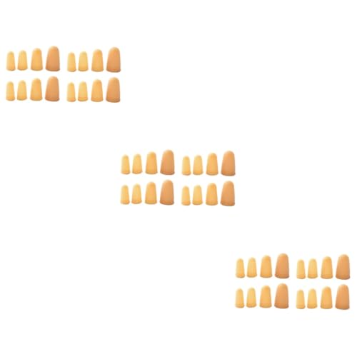 jojofuny 75 Pcs Counting Finger Silicone Anti Static Finger Cots Cracking Finger Tube Fingertip Protective Covers Finger Caps Fingertip Cots Rubber Anti-Static
