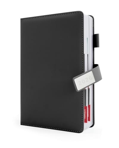 400 Pagine HW CASA Agenda 2026 Giornaliera A5（Gen.-Dic.2026）,Festività (DE/IT/ES/EN/FR), Passante e Portapenna | Festività (DE/IT/ES/EN/FR), Riepiloghi Mensili