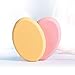 Oval Puff 2 Packs Skin Tone and Pink Make-up Egg Air Cushion Puff Beauty Egg Foundation Sponge Professional Makeup Sponge Wet and Dry