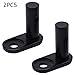 Xweptuy Bike Trailer Hitch Coupler Heavy Duty Tractor Coupler Mount Attachment Black 2PCS