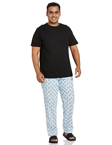 Image of Amazon Brand - Symbol Cotton Men Casual Style Pajama Bottom (Pack Of 2)