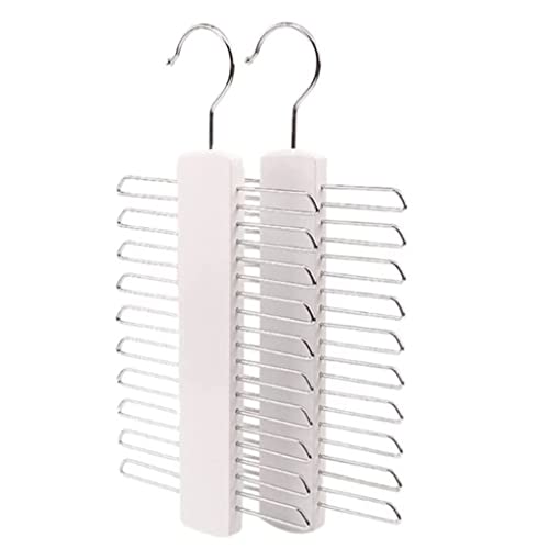 Perchas Pantalones Blancas Madera Marca FKJLUN