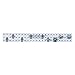 Pegboard Strip, White, Square, 36"W, Steel