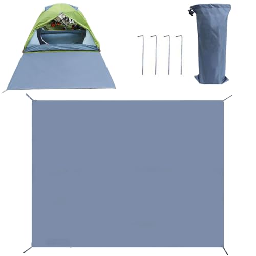 MATTO PIANO TENDI - Alfombra para | Camping Tarp Ground Cubierta para alfombras de suelo | Hoja de tierra | Mancha moderna piledable para camping | Alfombras de secado ra